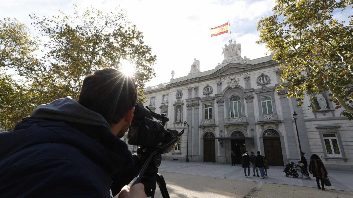 Fachada del Tribunal Supremo.