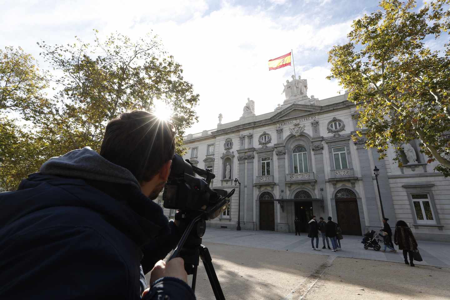 Fachada del Tribunal Supremo.