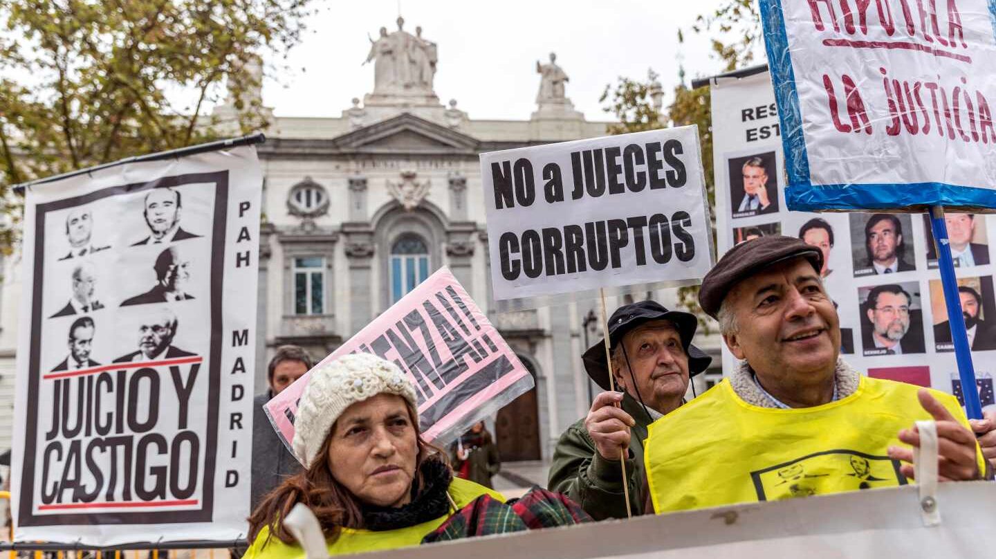 Concentración ante el Tribunal Supremo.