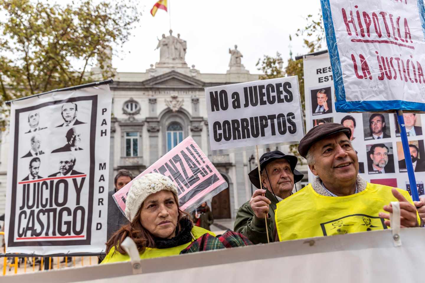 Concentración ante el Tribunal Supremo.