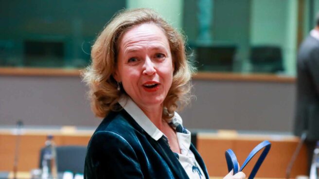 La ministra de Economía, Nadia Calviño.