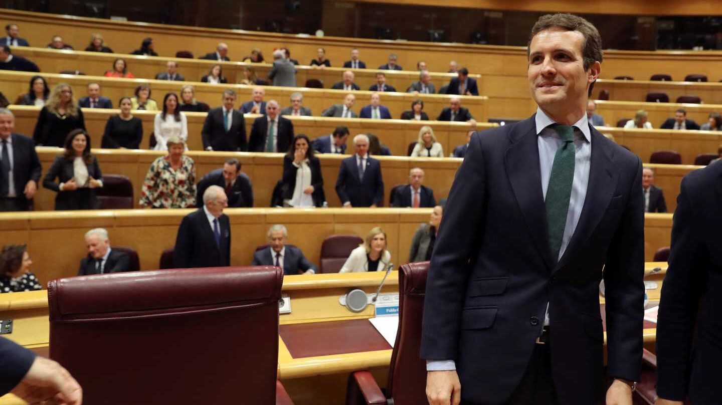 Casado este martes en el Senado