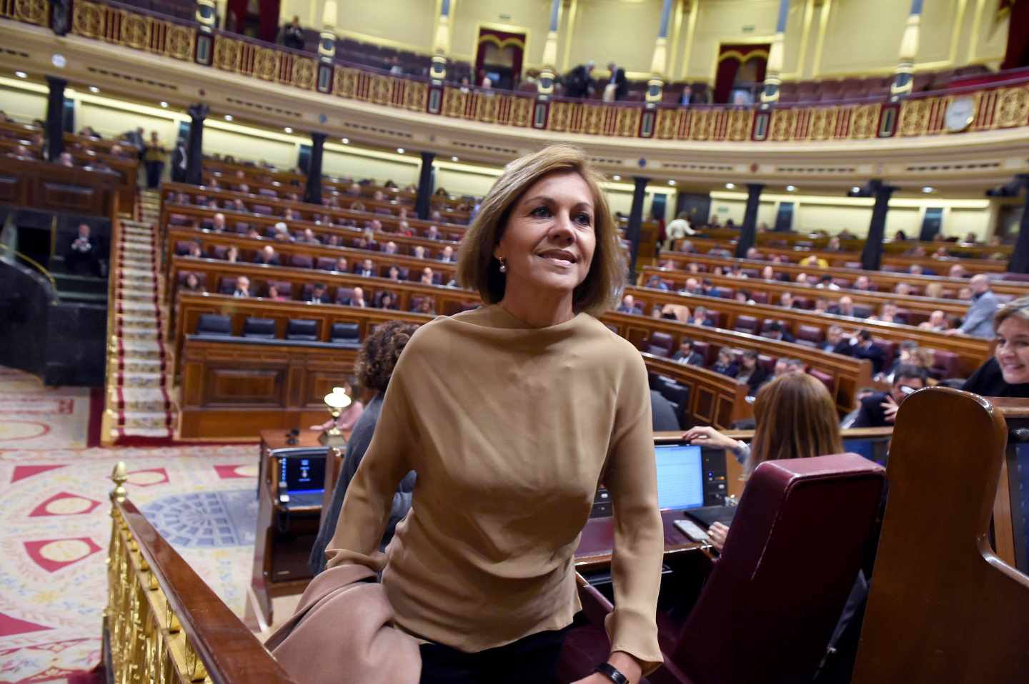 Fotografía de archivo de la ex secretaria general del PP, María Dolores de Cospedal.