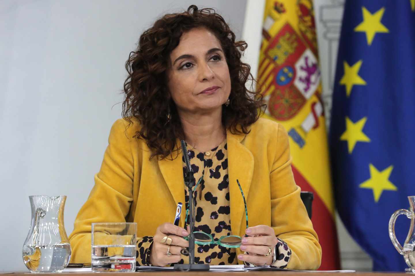 La ministra de Hacienda, María Jesús Montero.