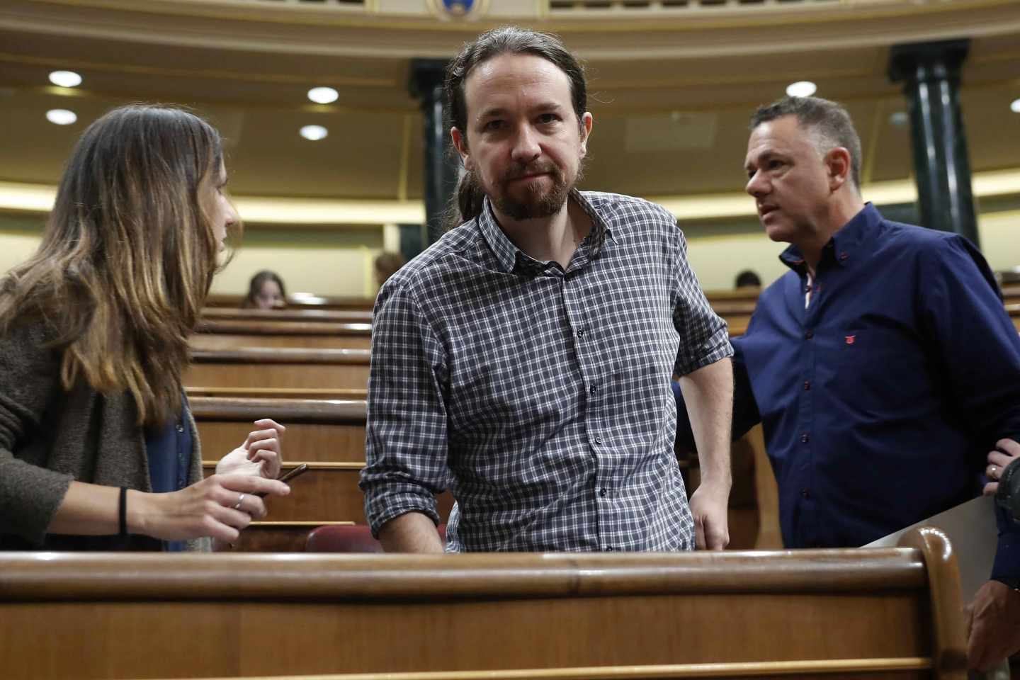 El líder de Podemos, Pablo Iglesias.