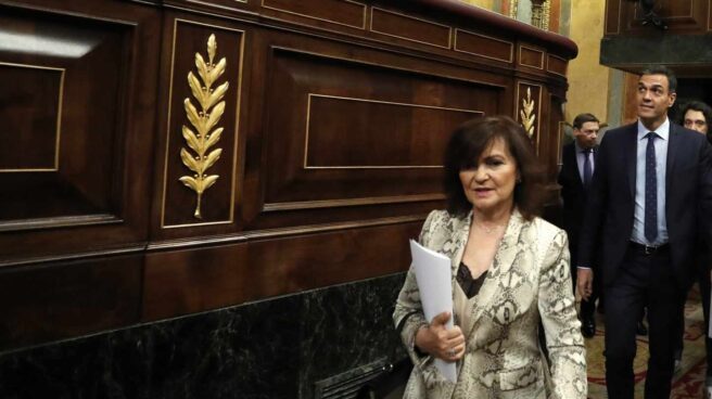 Carmen Calvo, vicepresidenta del Gobierno