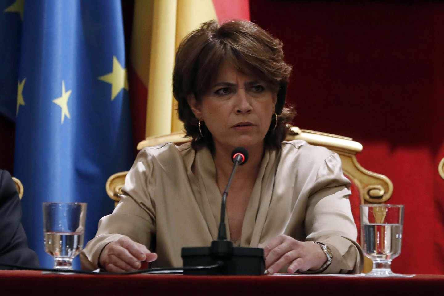 La ministra de Justicia, Dolores Delgado.