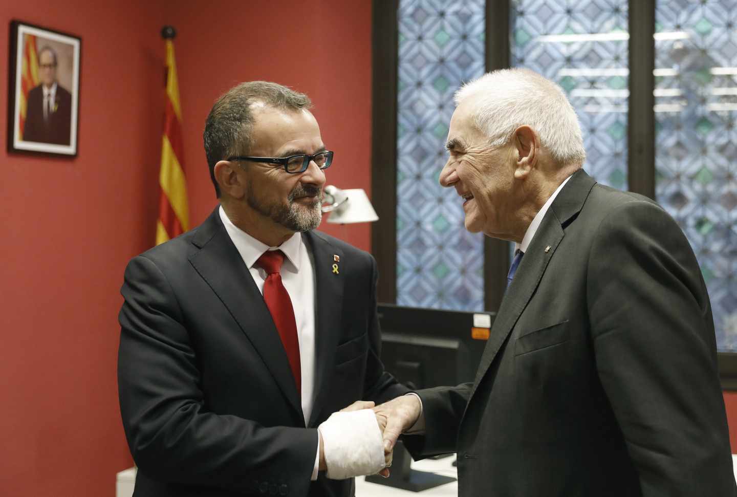"Ha vuelto el Señor No", denuncia el Govern tras la declaración de Rajoy ante el Supremo