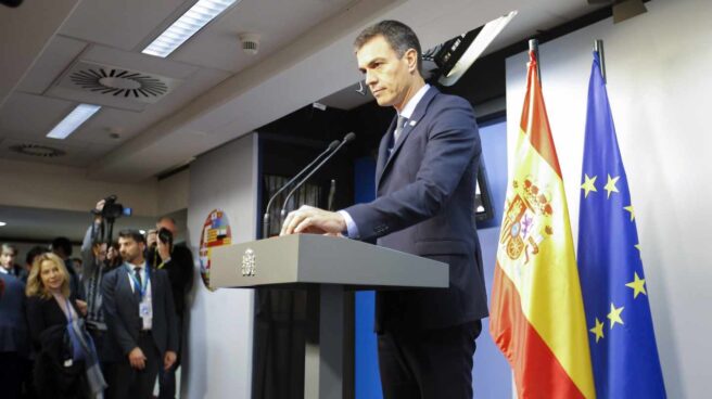 Pedro Sánchez Pedro Sánchez, durante su comparecencia tras la cumbre de la UE que ha aprobado el acuerdo del Brexit.