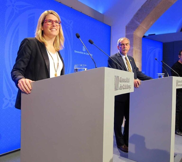 Un informe del Govern afirma que el 155 tuvo un impacto negativo de 1.800 millones