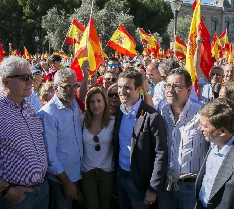 La dirección del PP duda ahora si acudir a la manifestación convocada por Vox