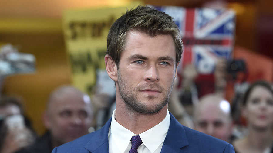 El actor Chris Hemsworth.