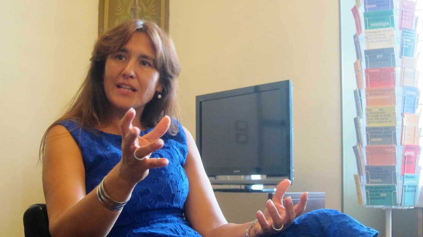 La consellera de Cultura, Laura Borràs