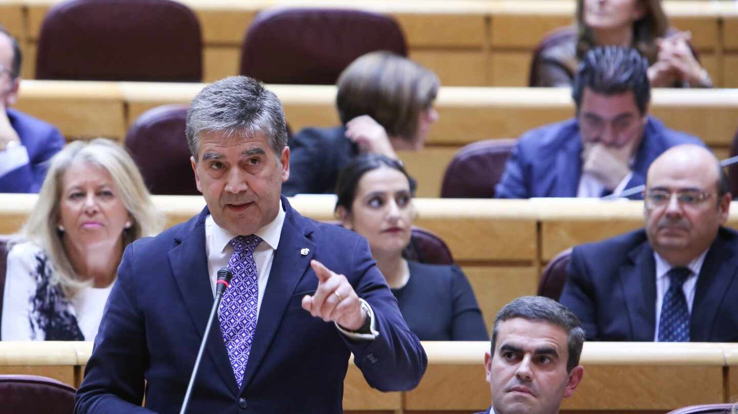 Ignacio Cosidó, en el Senado.