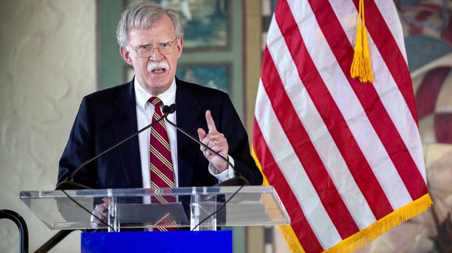 John Bolton, destitutido como asesor de Seguridad Nacional del presidente de EEUU.