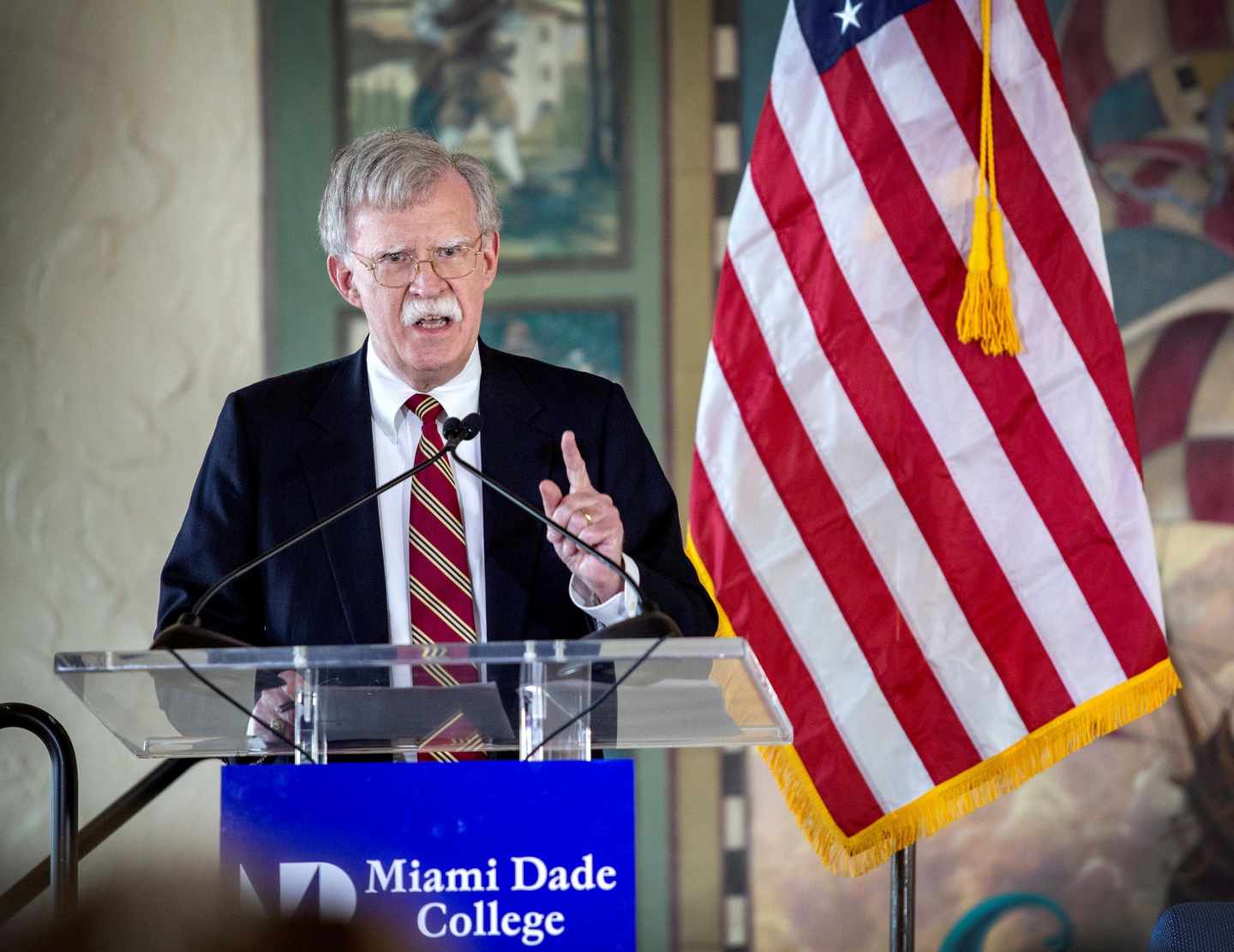 John Bolton, destitutido como asesor de Seguridad Nacional del presidente de EEUU.