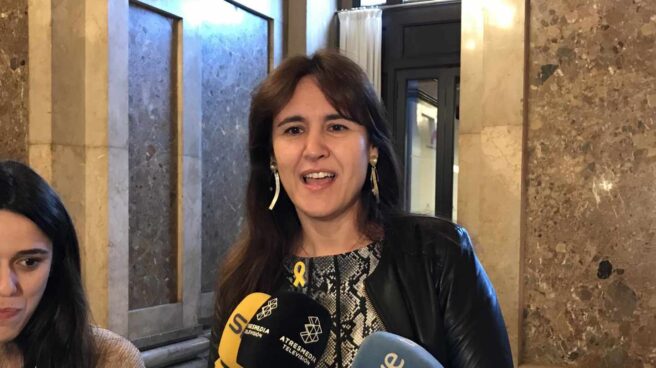 Laura Borràs. Laura Borràs, líder de JxCat en el Congreso