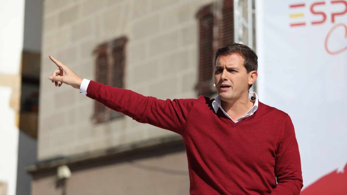 Albert Rivera, en el acto de España Ciudadana en Alsasua.