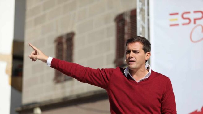 Rivera Alsasua Albert Rivera, en el acto de España Ciudadana en Alsasua.