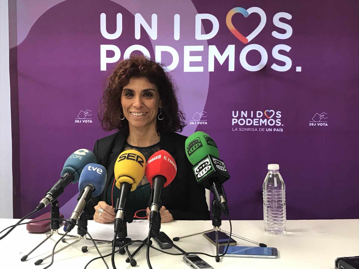 Rosana Alonso, secretaria general de Podemos Cantabria.