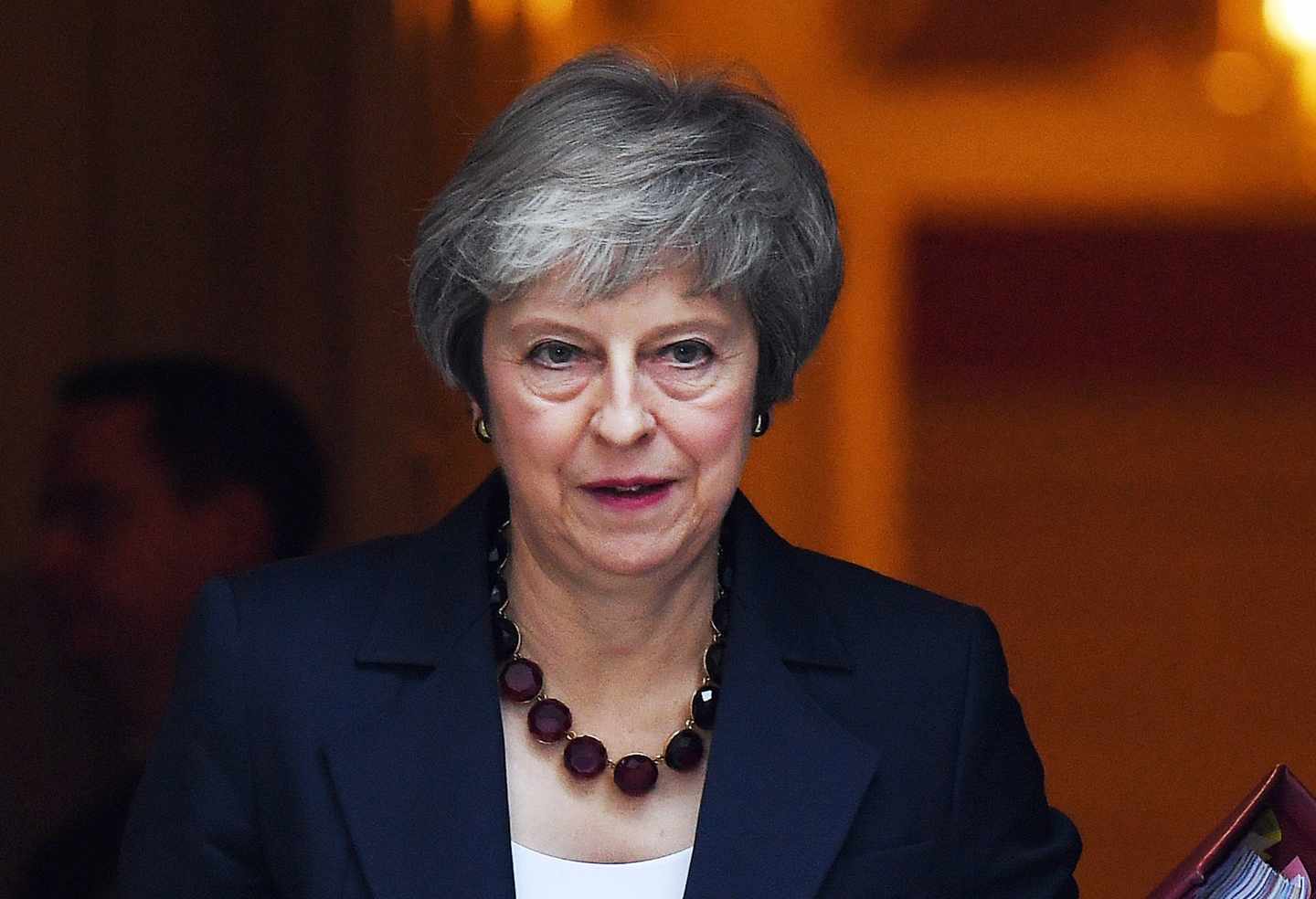 La primera ministra británica, Theresa May, ha comparecido ante el Parlamento.