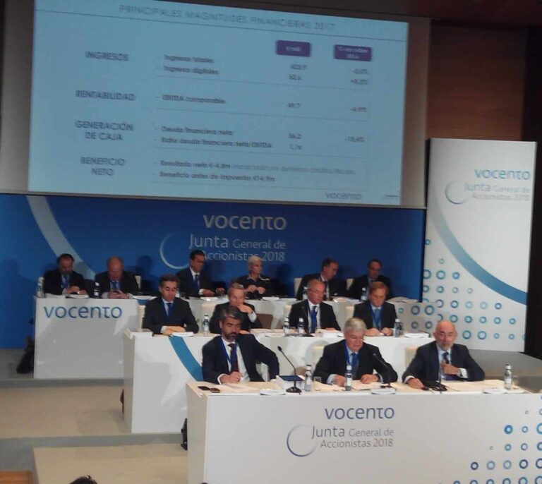 Ybarra sustituye a Bergareche como presidente de Vocento