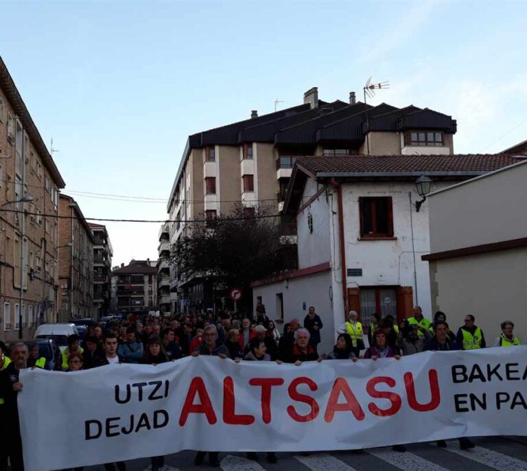 "Dejad Alsasua en paz"