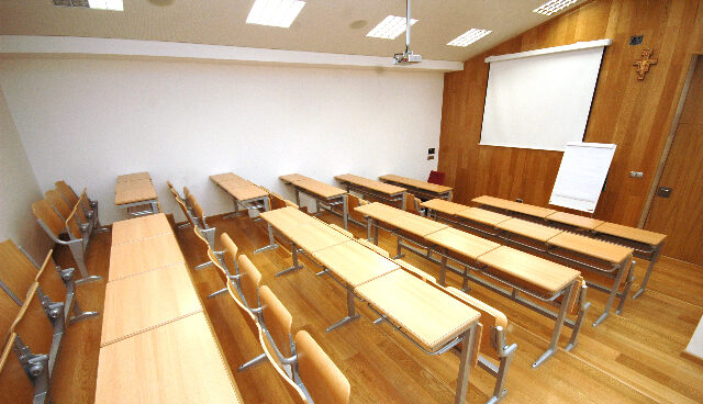 Aula de una escuela de negocios.