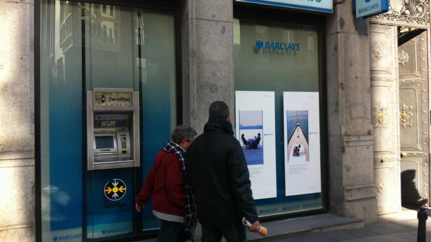 Sucursal del banco británico Barclays.