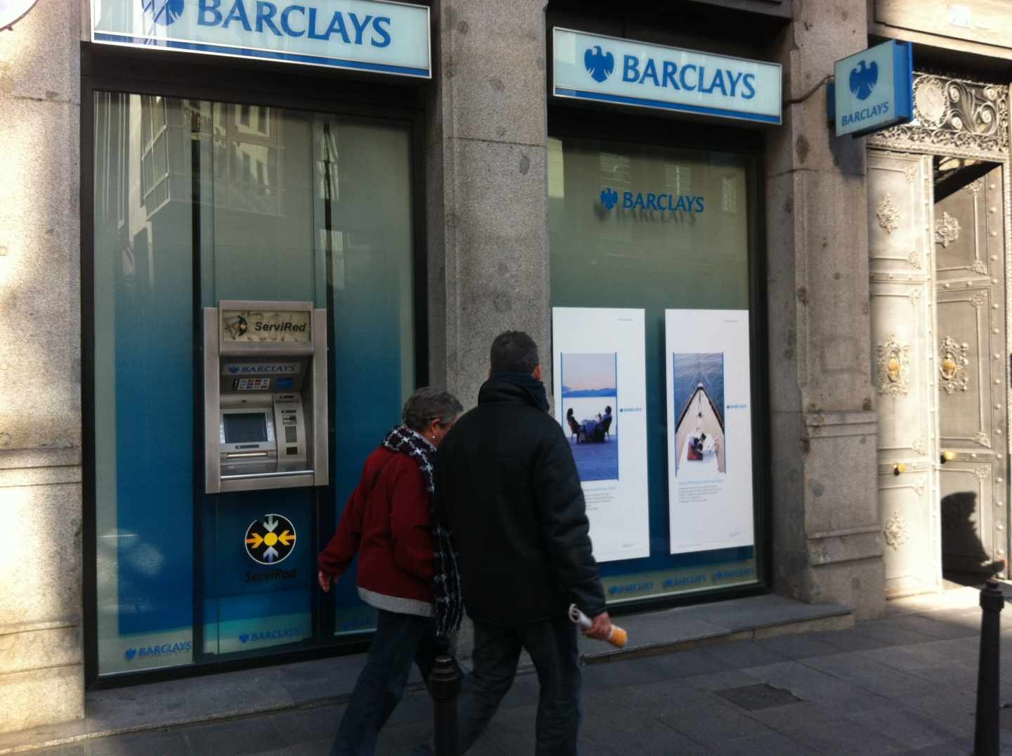 Sucursal del banco británico Barclays.