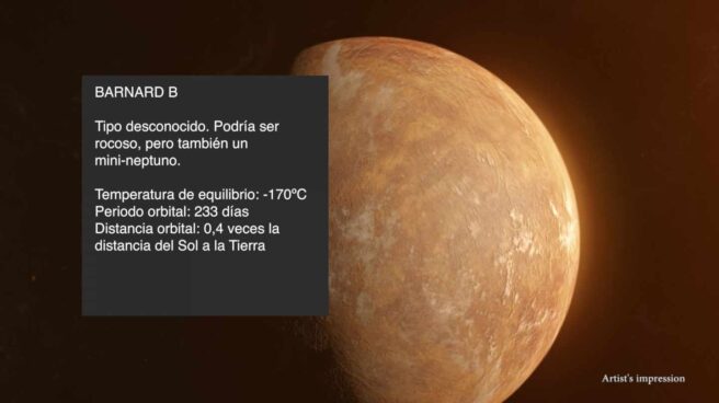 Descubierta desde Almería la posible segunda supertierra más cercana