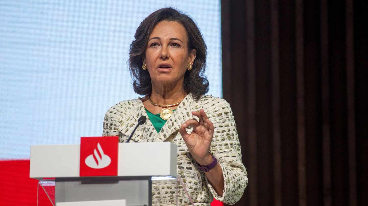 La presidenta de Santander, Ana Botín.