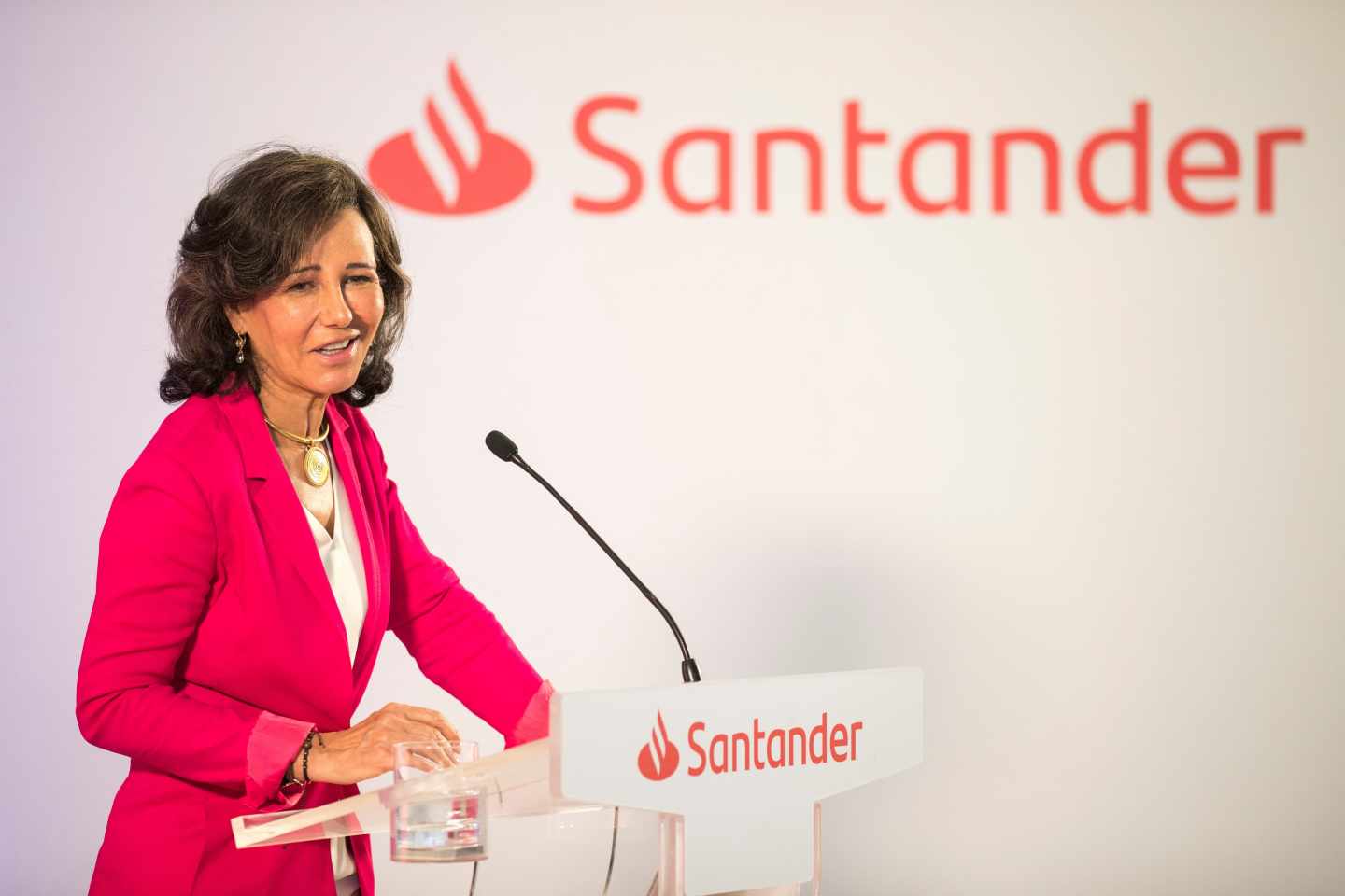 La presidente de Santander Ana Botín.