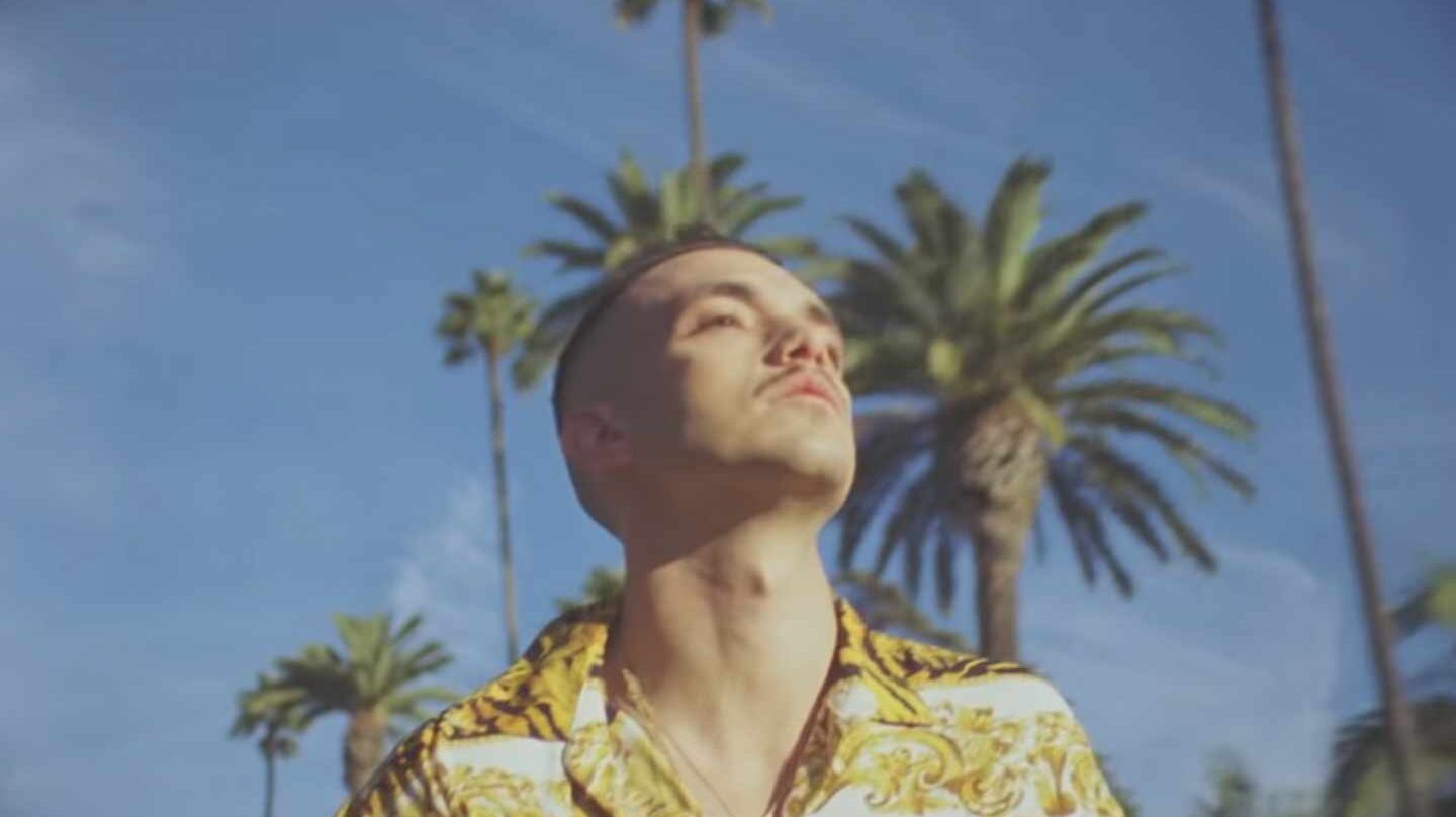 C. Tangana, durante el rodaje del videoclip de 'Un veneno'.