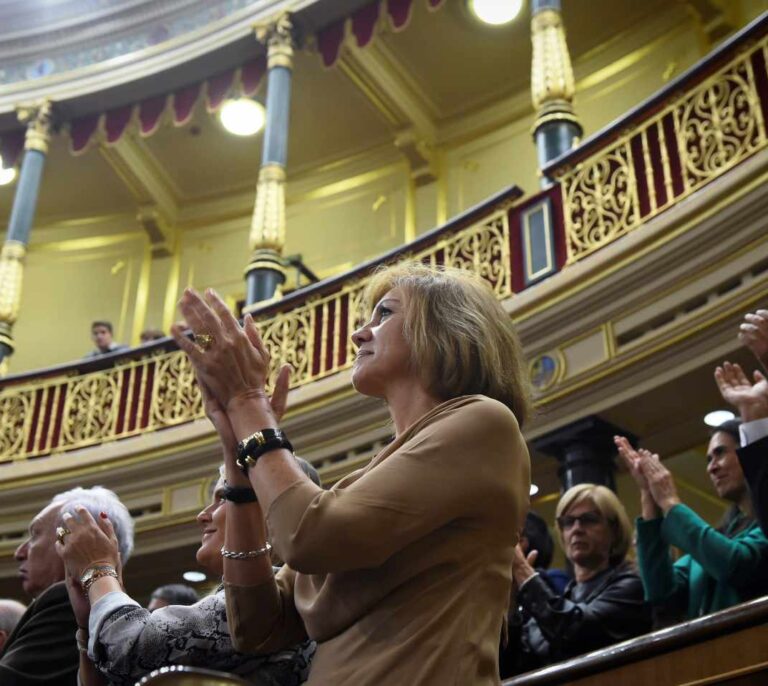 Cospedal dimite de la Ejecutiva del PP tras el escándalo de sus reuniones con Villarejo