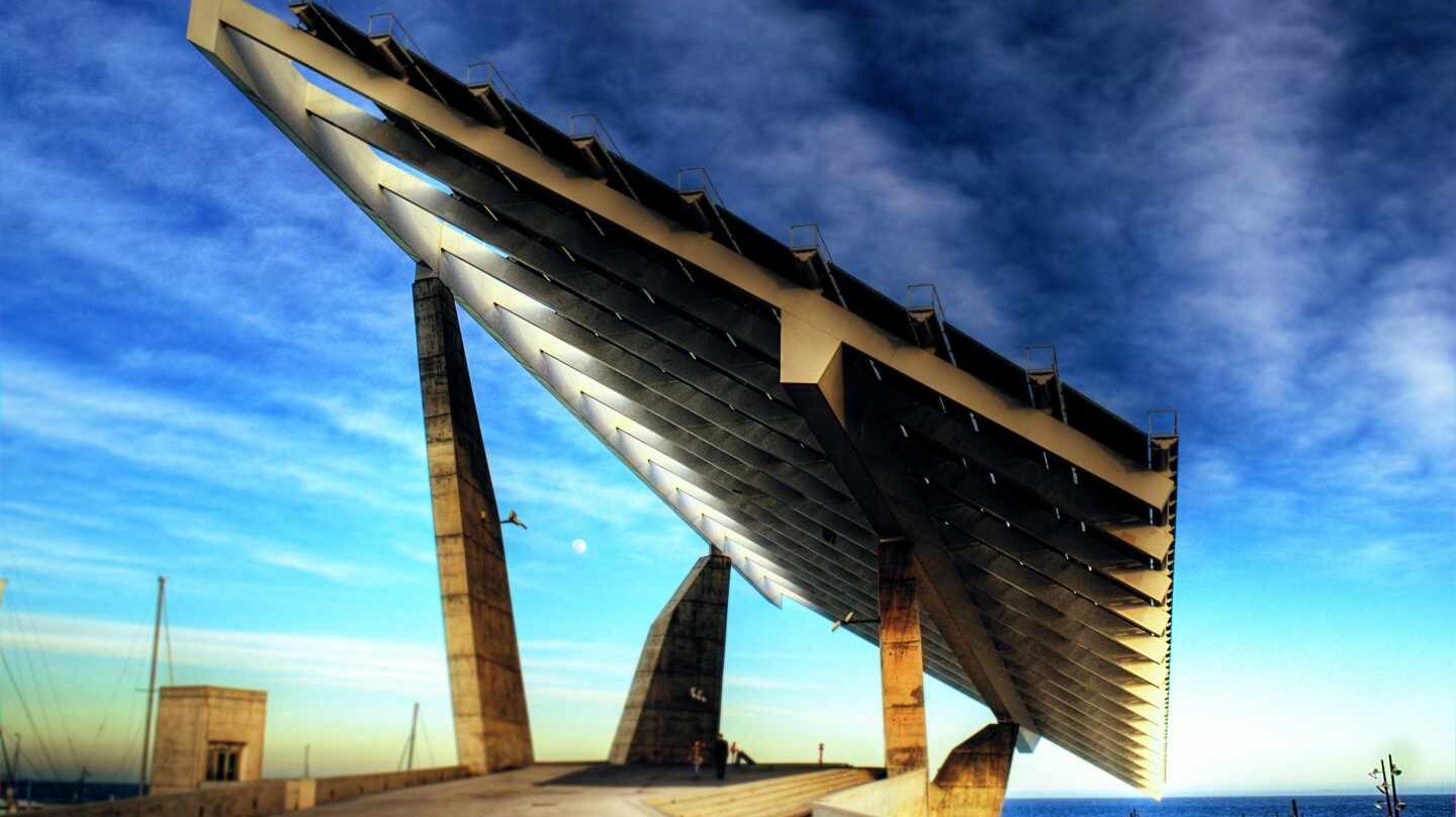Instalación fotovoltaica en Barcelona.