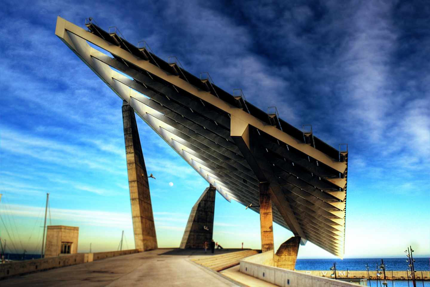 Instalación fotovoltaica en Barcelona.