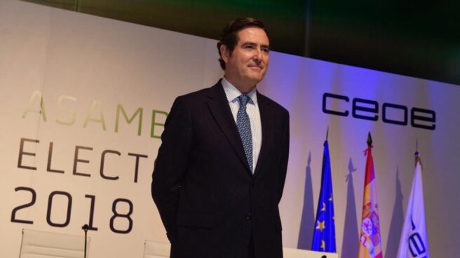 El presidente de la CEOE, Antonio Garamendi.