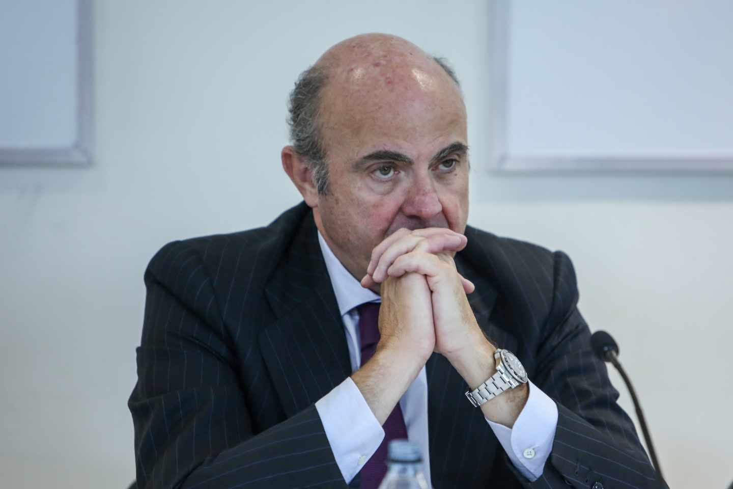 El vicepresidente del BCE, Luis de Guindos.