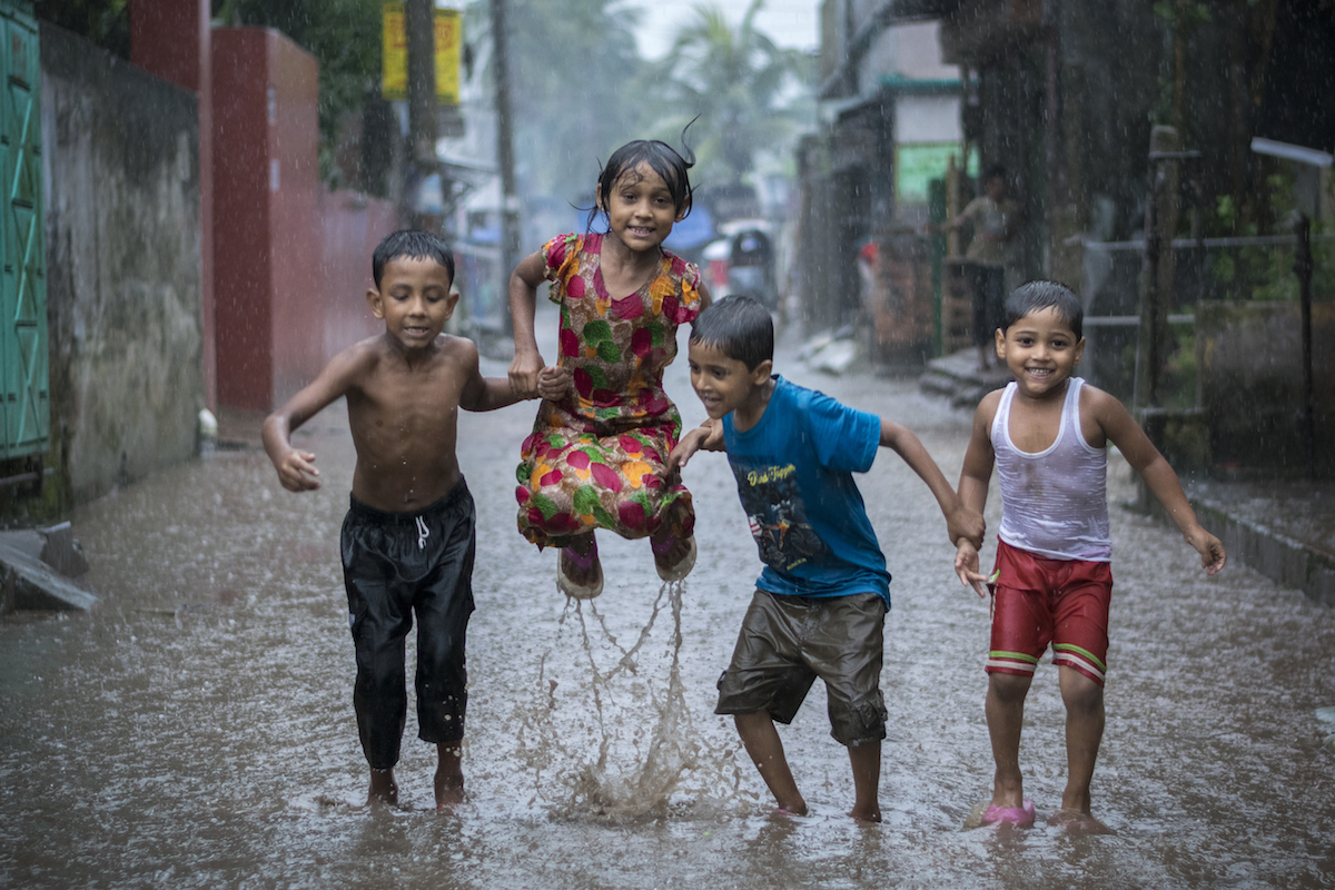 “Happiness in a rainy day” de Fardin Oyan