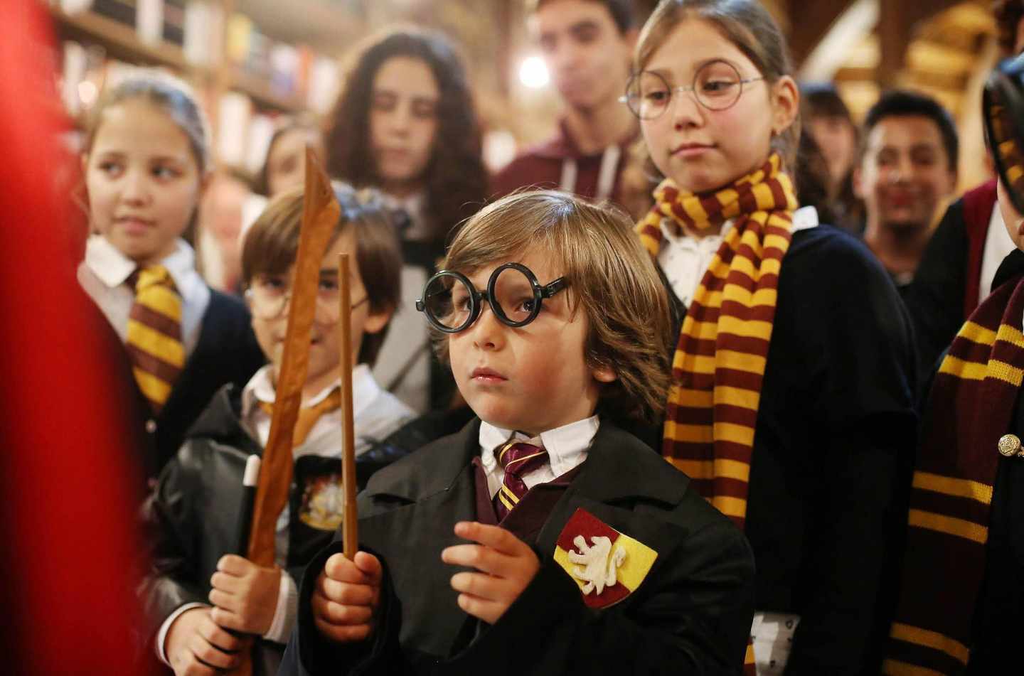 Si Harry Potter se hubiera rodado con niños de hoy