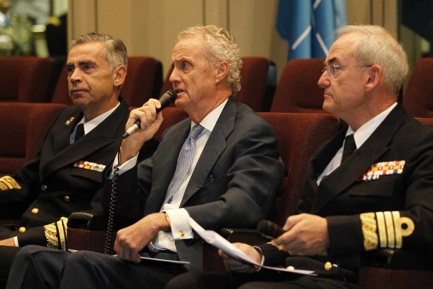 El ex ministro de Defensa Pedro Morenés en un acto del Ejército en 2013.