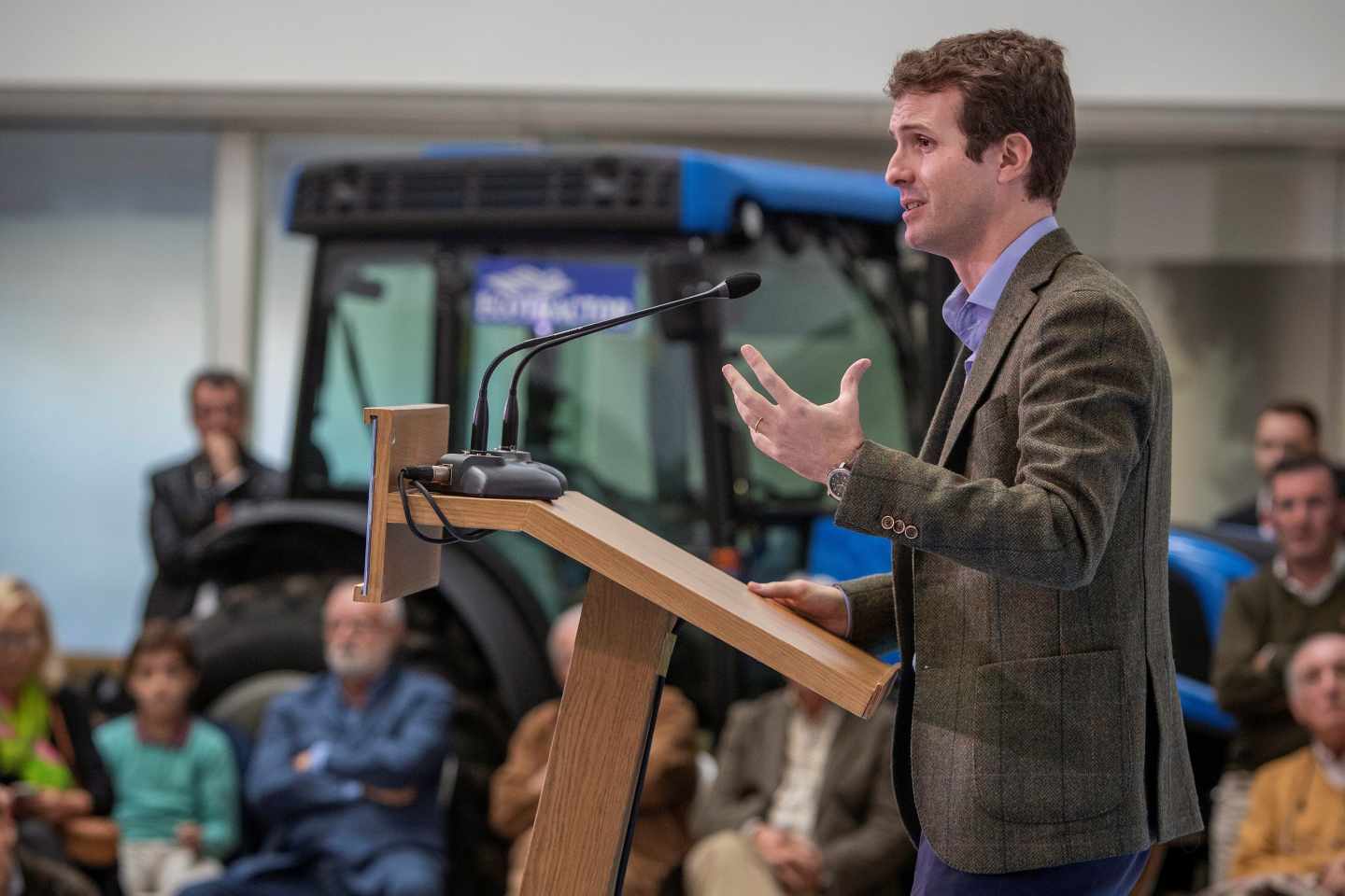 Pablo Casado, en un acto en Jerez de la Frontera este fin de semana.