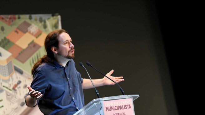 El secretario general de Podemos, Pablo Iglesias.