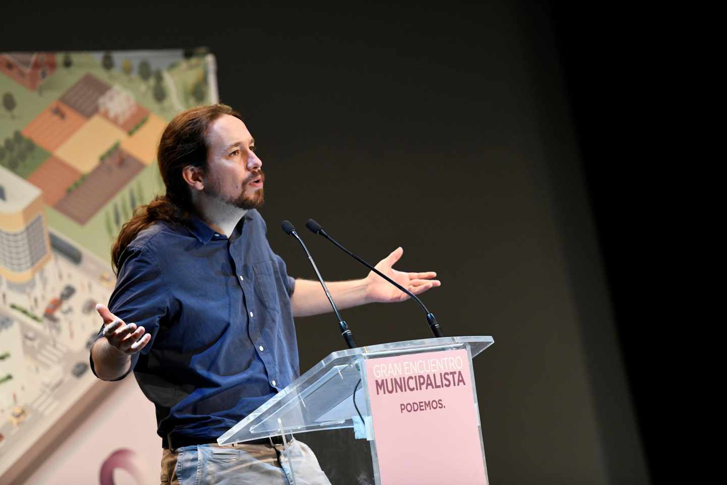 El secretario general de Podemos, Pablo Iglesias.