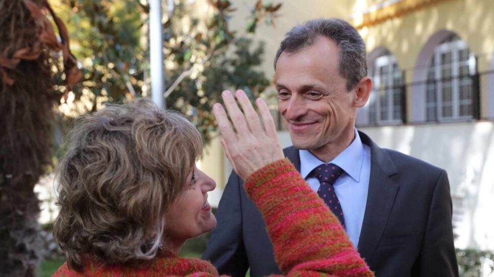 María Luisa Carcedo y Pedro Duque