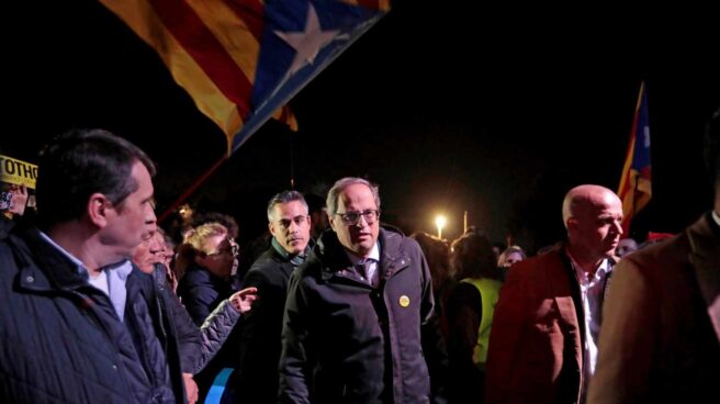 Torra condena los Presupuestos desde Lledoners: "Sánchez, le retiramos el apoyo"