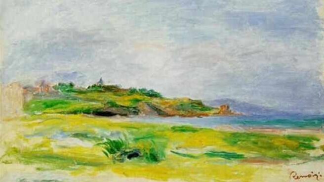 renoir 'Golfe, mer, falaises vertes'.