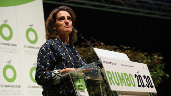 La ministra para la Transición Ecológica, Teresa Ribera.