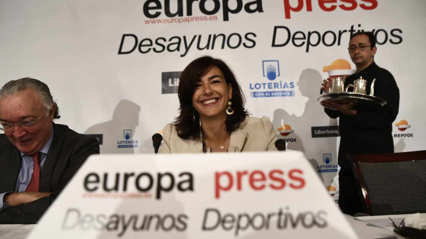 La secretaria de Estado de Deporte y presidenta del Consejo Superior de Deportes, María José Rienda.